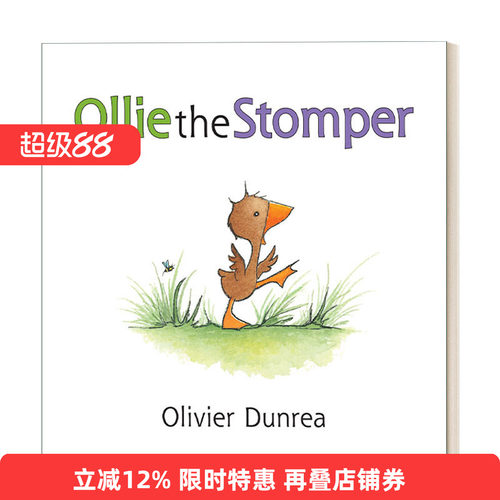 Ollie the Stomper Gossie 跺脚的奥利 小鹅戈西和朋友们系列 儿童启蒙 纸板书绘本进口原版英文书籍