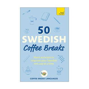Coffee Swedish Breaks 间隙时间学习瑞典语 书籍 原版 进口原版