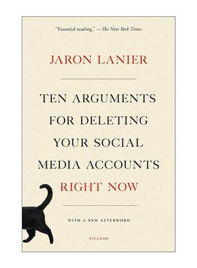 英文原版 Ten Arguments for Deleting Your Social Media Accounts Right Now 立马删除你社交账号的十个理由 进口英语原版书籍