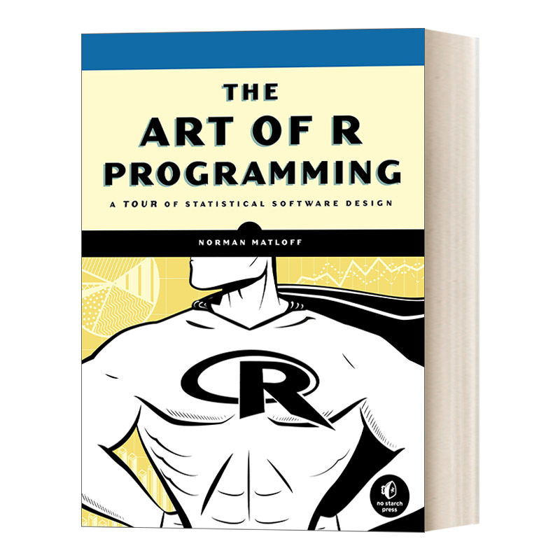 英文原版 The Art of R Programming R语言编程艺术 统计软件设计之旅 计算机 豆瓣推荐 Norman Matloff 英文版 进口英语原版书籍