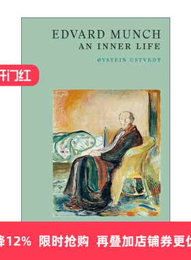 英文原版 Edvard Munch An Inner Life 爱德华蒙克 艺术家传记 英文版 进口英语原版书籍