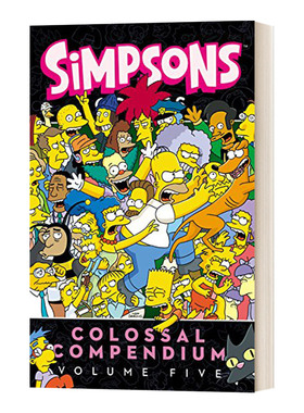 辛普森漫画大全5 英文原版 Simpsons Comics Colossal Compendium Volume 5 英文版 进口英语原版书籍