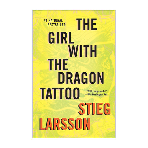 英文原版 The Girl with the Dragon Tattoo Millennium Series 01 龙文身的女孩 千禧年三部曲1 Stieg Larsson 进口英语原版书籍