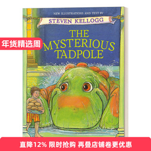 英文原版 The Mysterious Tadpole 25Th Annv 神秘的蝌蚪 儿童英语启蒙图画故事绘本 名家 Steven Kellogg 英文版 进口英语原版书