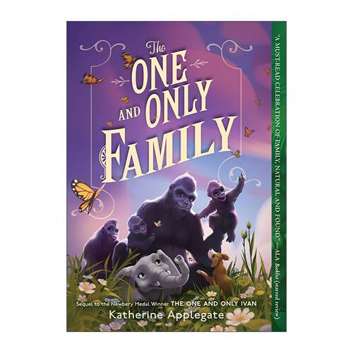英文原版 The One and Only Family 伊凡卷4 英文版 进口英语原版书籍