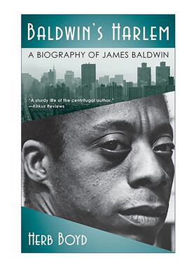 英文原版 Baldwin's Harlem 詹姆斯·鲍德温传 英文版 进口英语原版书籍