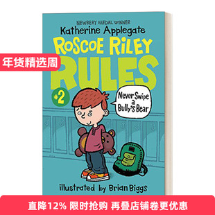 英文原版 Roscoe Riley Rules #2 Never Swipe a Bully's Bear 罗斯科莱利规则2 永远不要刷恶霸的熊 英文版 进口英语原版书籍