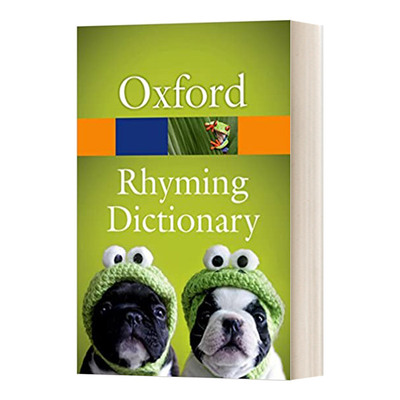 英文原版 New Oxford Rhyming Dictionary 新牛津词典 押韵词 英文版 进口英语原版书籍