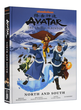 英文原版 Avatar The Last Airbender 降世神通 最后的风之子 南北图书馆版 精装影视奇幻漫画 Gene Luen Yang 英文版 进口英语书