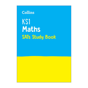 SATs Maths KS1 英文书籍 Book 柯林斯小学数学学生用书进口原版 Study Collins