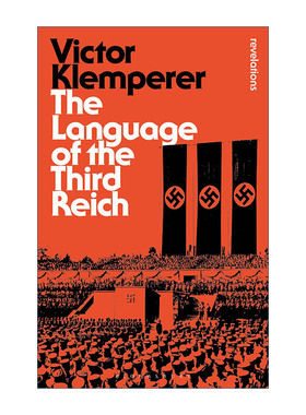 英文原版 Language of the Third Reich 第三帝国的语言 一个语文学者的笔记 维克多·克莱普勒 英文版 进口英语原版书籍