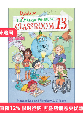 英文原版 The Disastrous Magical Wishes of Classroom 13 13号教室2 趣味幽默章节书 英文版 进口英语原版书籍