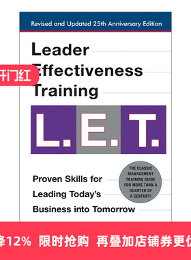 英文原版 Leader Effectiveness Training: L.E.T.Revised 领导者效能培训 领导学 Thomas Gordon 精装 英文版 进口英语原版书籍