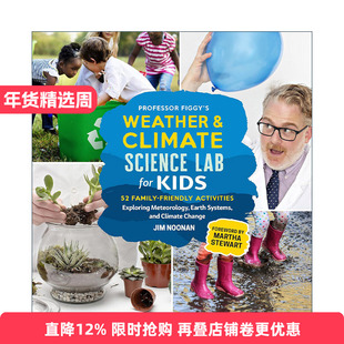 英文原版 Professor Figgy's Weather and Climate Science Lab for Kids 给孩子的天气和气候实验室英文版 进口英语原版书籍