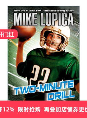 英文原版 Two-Minute Drill Comeback Kids 01 东山再起系列1 2分钟快速推进 儿童棒球运动小说 Mike Lupica 进口英语原版书籍