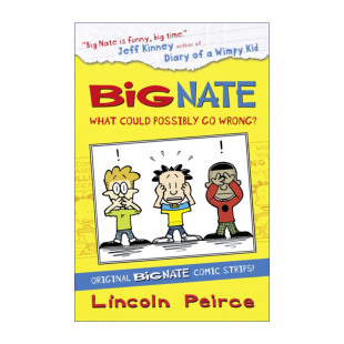 Compilation 书籍 进口英语原版 Wrong Big Nate 我们班有个捣蛋王 Could What 英文版 英文原版 Possibly 大内特漫画合集