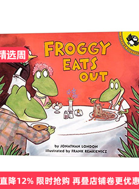 Froggy Eats Out 小青蛙弗洛格大开绘本进口原版英文书籍