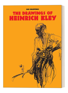 The Drawings of Heinrich Kley  海因里希克莱的素描画作进口原版英文书籍