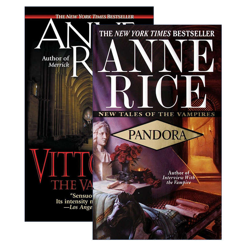 New Tales of the Vampires 吸血鬼编年史新故事系列2册进口原版英文书籍