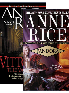 New Tales of the Vampires 吸血鬼编年史新故事系列2册进口原版英文书籍