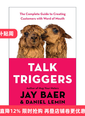 英文原版 Talk Triggers 如何让你的产品被快速口口相传 实用完全口碑营销手册 Jay Baer 精装 英文版 进口英语原版书籍