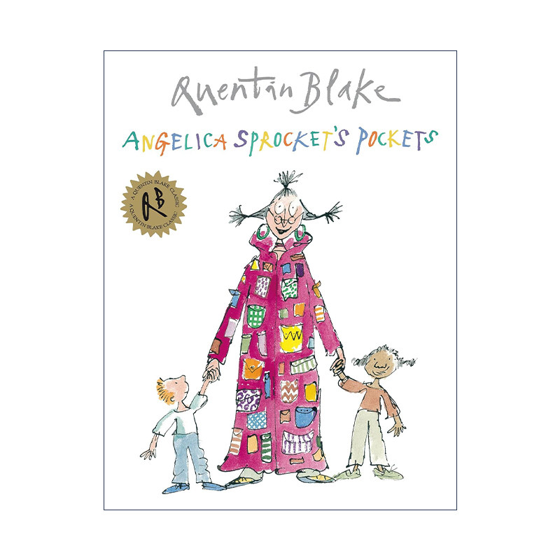 angelica sprockets pockets 神奇的口袋-昆汀布莱克绘本进口原版
