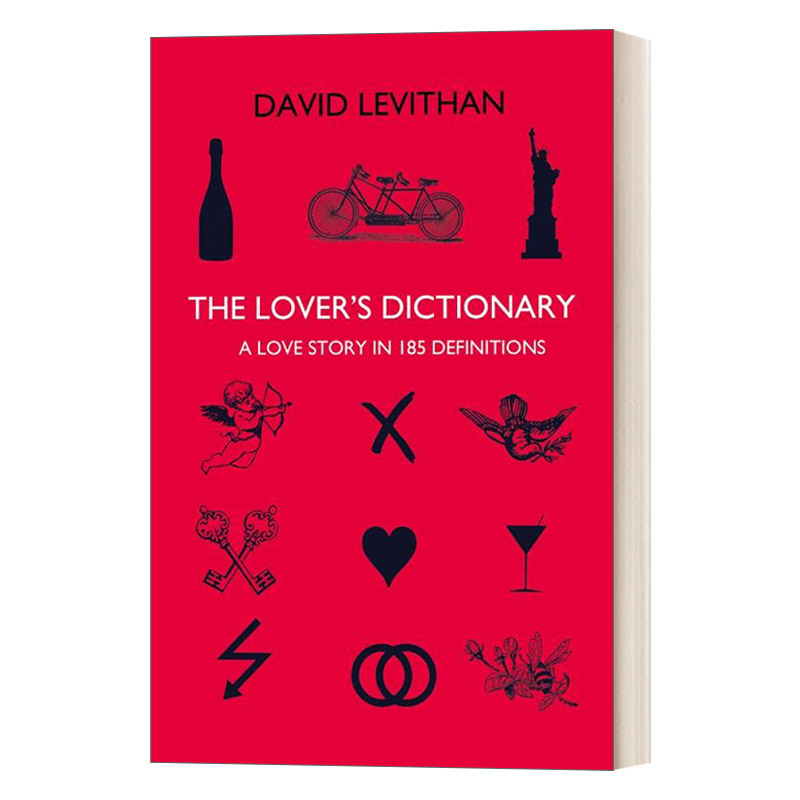 英文原版小说 The Lover's Dictionary A Love Story in 185 Definitions 情人词典 大卫?利维森 英文版 进口英语原版书籍