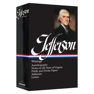 进口英语原版 Writings 托马斯·杰斐逊 LOA Jefferson 著作 英文原版 书籍 Thomas 英文版 精装