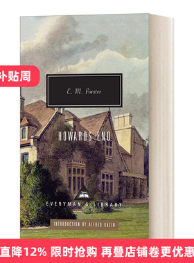 英文原版小说 Howards End Everyman's Library Contemporary Classics 霍华德庄园 E. M. Forster福斯特 人人图书馆 进口英语书