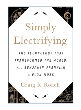 英文原版 Simply Electrifying 电的科学史 从富兰克林的风筝实验到马斯克的特斯拉汽车 精装 英文版 进口英语原版书籍