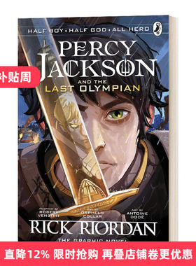 英文原版 Percy Jackson and the Last Olympian The Graphic Novel 波西 杰克逊与最终之神 漫画版#5 英文版 进口英语原版书籍