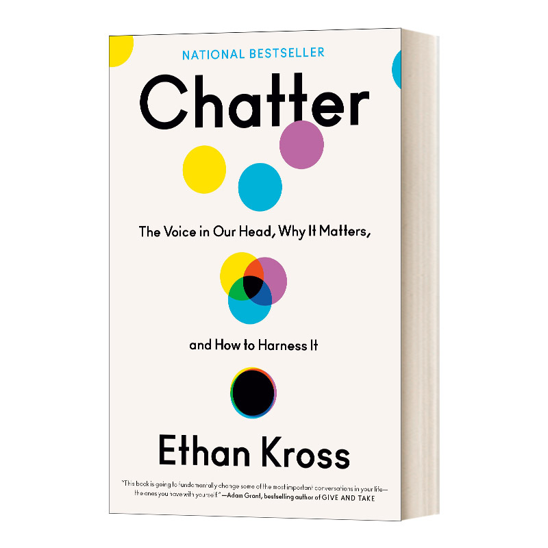 Chatter 喋喋不休 精装 认知心理学进口原版英文书籍