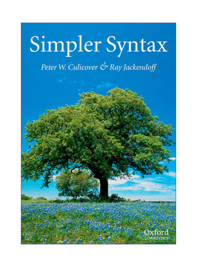 英文原版 Simpler Syntax 更简语法 英文版 进口英语原版书籍
