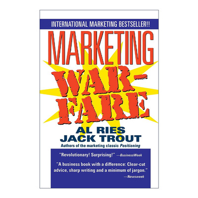 英文原版 Marketing Warfare 商战  杰克?特劳特 英文版 进口英语原版书籍