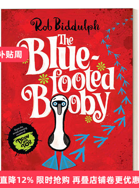英文原版 The Blue-Footed Booby 蓝脚鸟 Rob Biddulph绘本 进口原版英文书籍