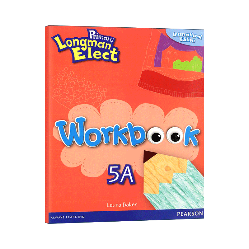 英文原版 Primary Longman Elect Workbook 5A 培生朗文小学英语练习册 英文版 进口英语原版书籍