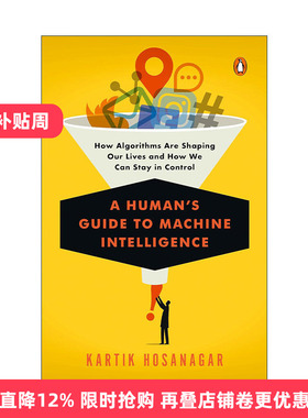 英文原版 A Human's Guide to Machine Intelligence 算法时代 洞悉网上购物 交友 求职背后的运算逻辑 英文版 进口英语原版书籍