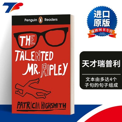 英文原版 Penguin Readers Level 6 The Talented Mr Ripley 企鹅分级阅读6 天才瑞普利 英文版 进口英语原版书籍
