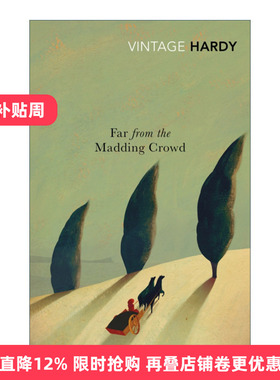 Far from the Madding Crowd 远离尘嚣 托马斯·哈代 Vintage经典系列进口英文原版书籍