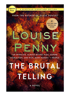 The Brutal Telling 暗夜诉说 露易丝佩妮 伽马什探长系列5进口原版英文书籍