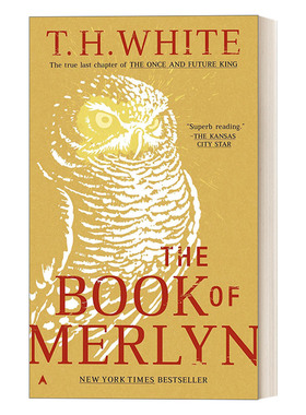 英文原版 The Book of Merlyn 梅林之书 关于永恒之王未发表的结论 经典奇幻历史小说 T. H. White 简装 英文版 进口英语原版书籍