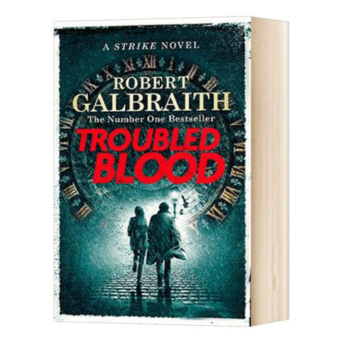 Cormoran Strike #5: Troubled Blood 神探斯特莱克系列5：真血进口原版英文书籍