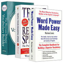 wordpower 单词的力量+韦小绿+三倍速英语阅读 韦氏字根词根词典 Merriam Webster's Vocabulary Builder 单词词汇 英文原版工具书