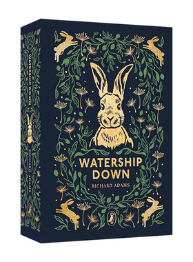 英文原版 Watership Down 兔子共和国 Puffin Clothbound Classics 精装海雀布纹经典 英文版 进口英语原版书籍