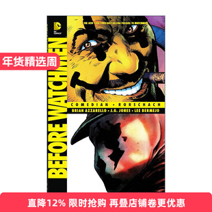 英文原版 Before Watchmen Comedian-Rorschach 守望者前传 罗夏·喜剧演员 DC漫画 布莱恩·阿扎瑞罗 英文版 进口英语原版书籍