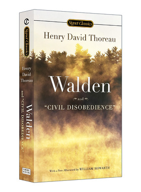 英文原版小说 瓦尔登湖 Walden and Civil Disobedience 英语文学经典名著 相约星期二 呼啸山庄 怦然心动 进口原版英语书籍