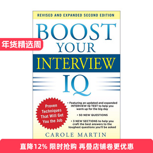 英文原版 Boost Your Interview IQ 提升面试智商 第2版 英文版 进口英语原版书籍