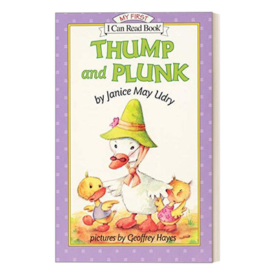 Thump and Plunk 砰砰乓乓 My First I Can Read分级阅读进口原版英文书籍