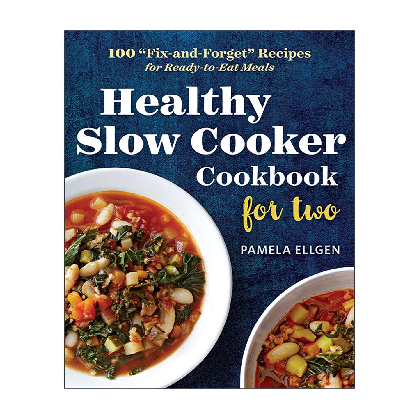 英文原版 Healthy Slow Cooker Cookbook for Two 双人健康慢炖锅美食食谱 烹调指南 两人份 英文版 进口英语原版书籍