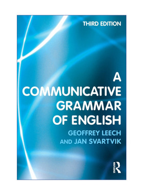 A Communicative Grammar of English 英语交际语法 第3版进口原版英文书籍